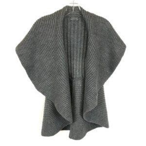 Grey Long Cardigan Sweater